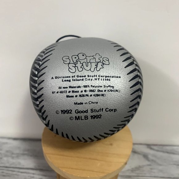 Vintage 1992 Good Stuff Sports Stuff Chicago White Sox Baseball Vinyl Plush Ball - Picture 4 of 6